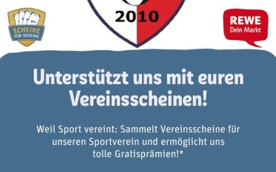 REWE-Aktion Scheine für Vereine 19.05.2025 – 22.06.2025