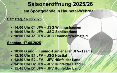 JFV Tag 2025 in Wehrda