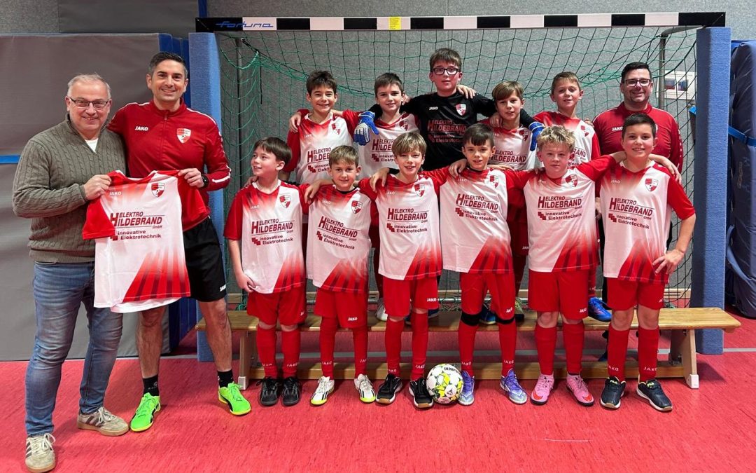 Neue Trikots für unsere E-Junioren